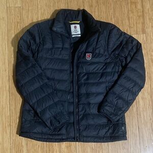 Fjällräven Black Puffer Jacket